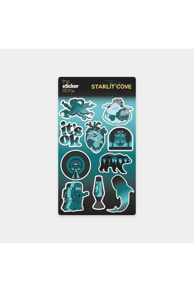 The Sticker Story. سلسلة ملصقات ستارليت كوف