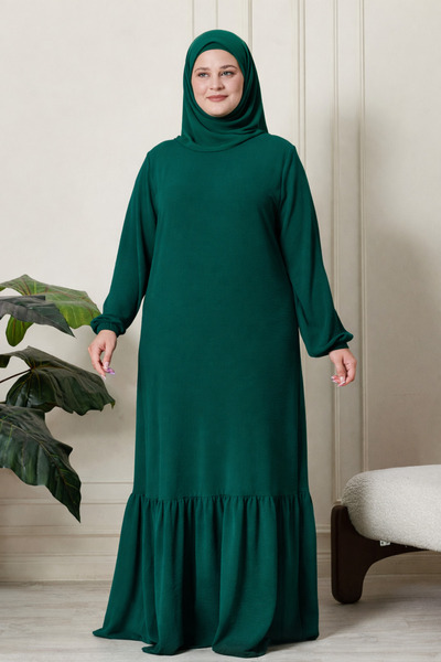 Ferace Καλοκαιρινό Γυναικείο Φόρεμα Μεγάλου Μεγέθους, Πλισέ Γυναικείο Φόρεμα ...