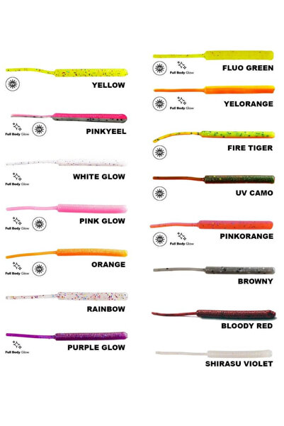 Fujin Baby Worm 5,2cm Floating LRF Silikonu