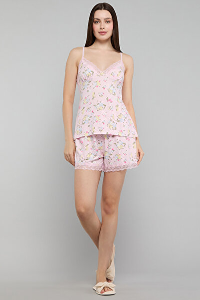 R&B Printed Shorty Pyjama Set