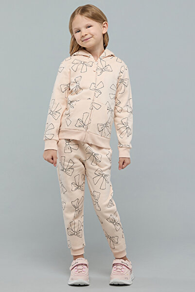R&B Printed Hooded Sweatsuit Set