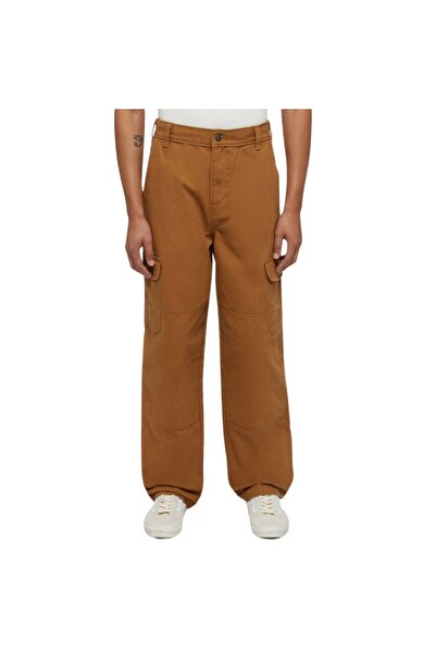 Dickies Παντελόνι κάργκο από καμβά τύπου duck, καφέ, νούμερο 34