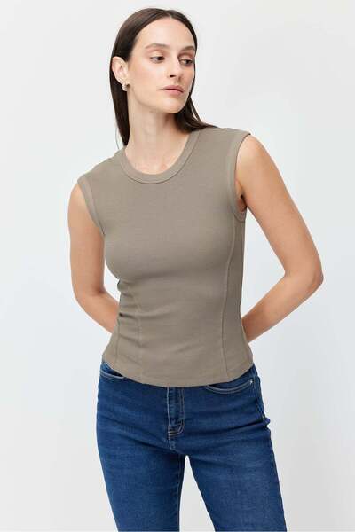 PAULMARK Κορμάκι - Χακί - Χαλαρή εφαρμογή