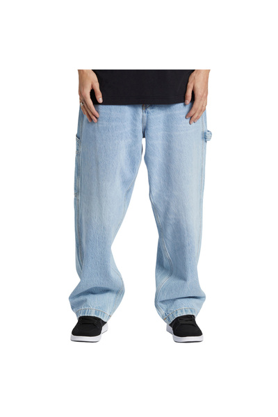 DC ΦΑΡΔΙ Τζιν Παντελόνι Εργάτη/Αρχιτέκτονα, Ανοιχτό Ινδιγκό, 32