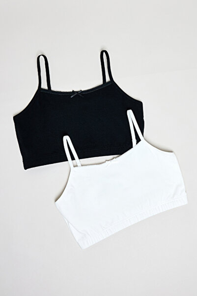 R&B 2 Pack Solid Bralettes