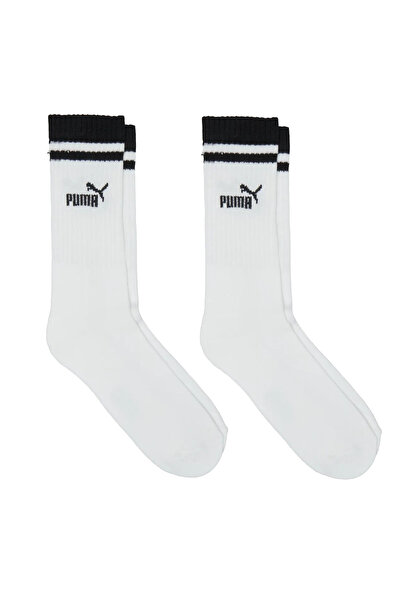 Puma Elements Btw Crew 2'li Unisex Beyaz Günlük Stil Çorap 93899201