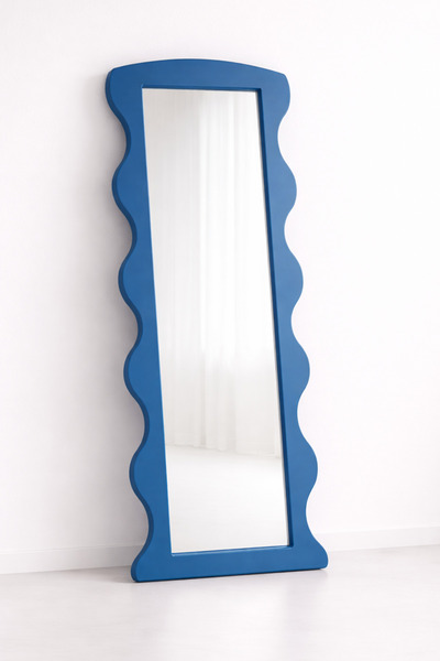 Ortakçı Design Bubble Edge – Dalgalı Boy Aynası | Modern Dekoratif MDF Ayna