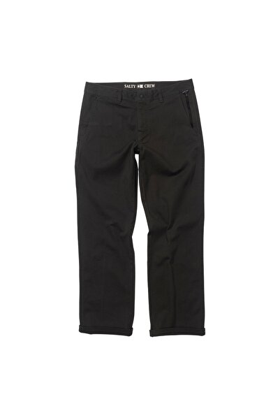 Salty Crew Παντελόνι PORTWAY Πειρατικό Μαύρο 32