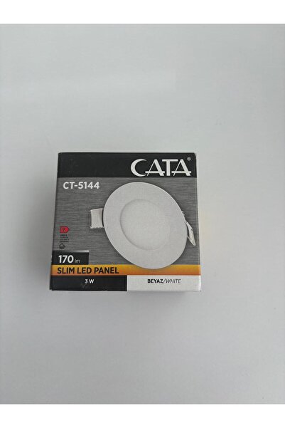Cata CT-5144 3W 170LM BEYAZ İŞİK SLIM LED SPOT 1 ADET