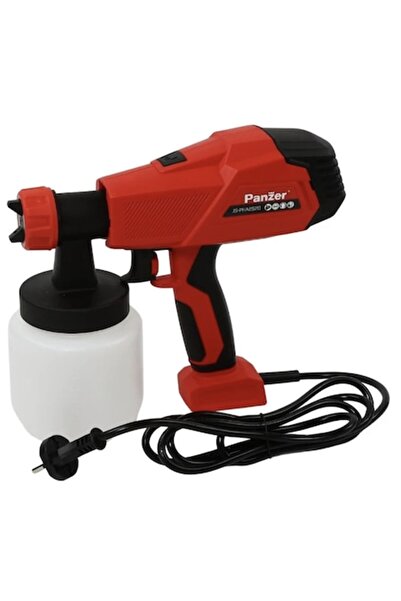Panzer Πιστόλι βαφής Panzer, 450 W, 800 ml, 500 ml/λεπτό, περιλαμβάνει 2 ακρο...