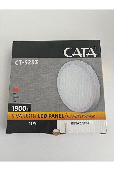 Cata CT-5233 18W 1900LM BEYAZ İŞİK SIVA ÜSTÜ LED SPOT 1 ADET