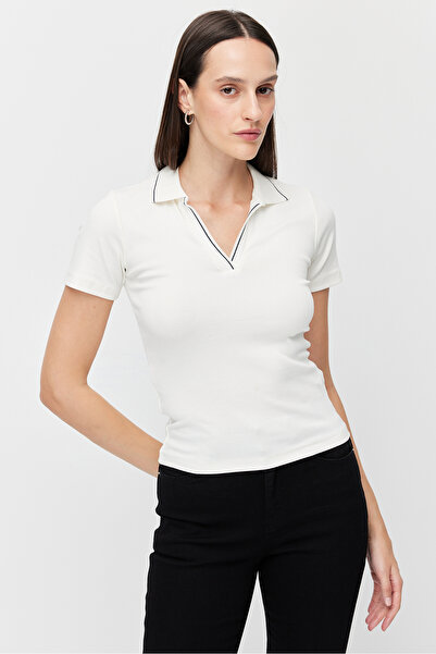 PAULMARK Μπλούζα - Εκρού - Δεν προσδιορίζεται