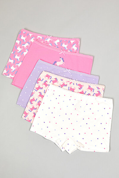 R&B 5 Pack Printed Boyshorts
