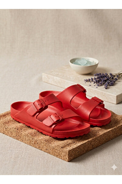 GEZER Summer Women's Double Buckle Adjustable Bathroom Garden Beach Pool Slip...