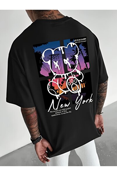 yiou trendy clothing زر واحد للجنسين بتصميم نيويورك، مزين بشخصيات خاصة، مزدوج...