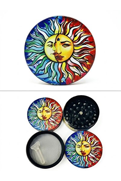 BGA Limited Edition 50mm Grinder Spice Grinder Mill Thick Metal with Pollen T...