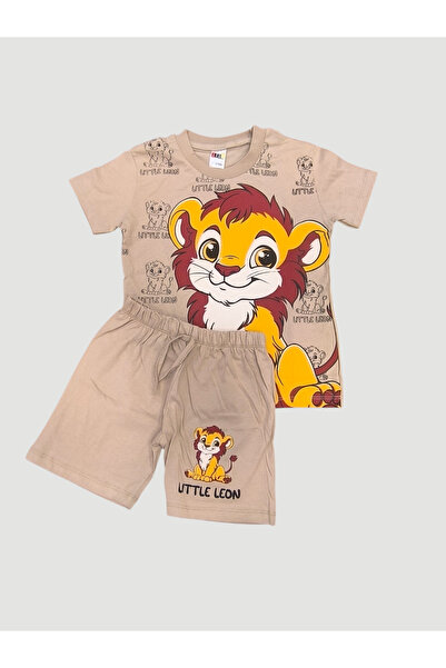 zahider Σετ πιτζάμας - Μπεζ - Μήκος σορτς