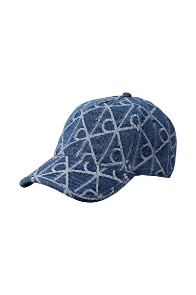 Calvin Klein AOP JACQUARD DENIM BB CAP