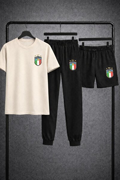 zeag Unisex Italy Printed 3-Piece Combination Suit