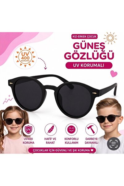 synshop Girls' Sunglasses with Uv400 Protection Geometric Model Pink Stylish ...
