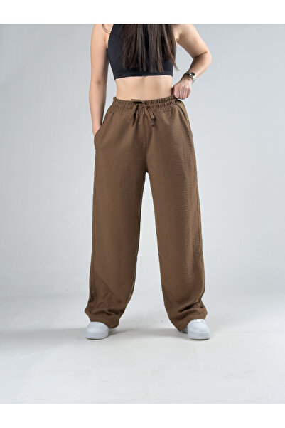 COCOPELLI Γυναικείο παντελόνι Aerobin Brown COC3089