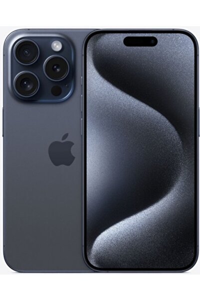 Apple Yenilenmiş iPhone 15 Pro 128 GB Mavi Titanyum Cep Telefonu (12 Ay Garan...