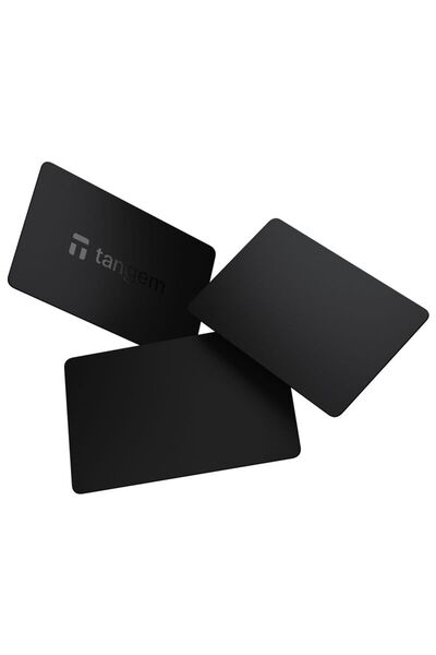 tangem Πορτοφόλι - Σετ 3 καρτών, Stealth
