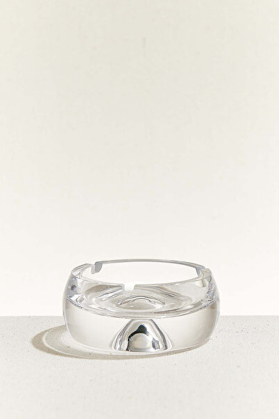 Paşabahçe Curved Ashtray 11 cm - 1 Piece