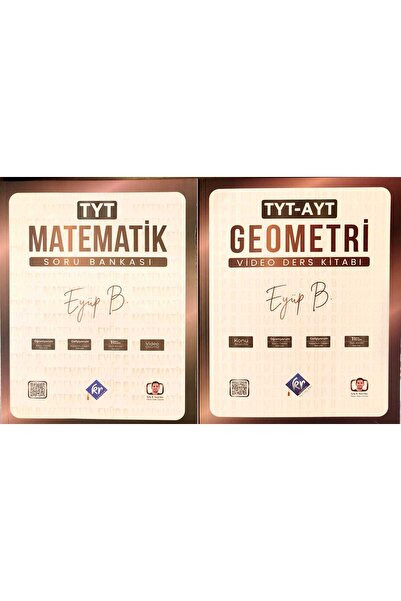 KR Akademi Yayınları 2026 KR AKADEMİ EYÜP BONCUK TYT MATEMATİK VE TYT-AYT GEO...