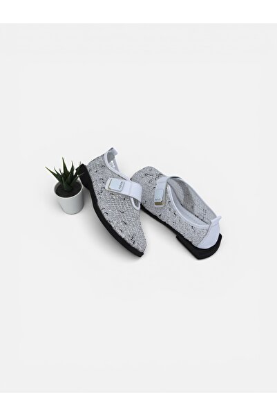 Cherie Shoes Kadın-Beyaz Fileli Sandalet
