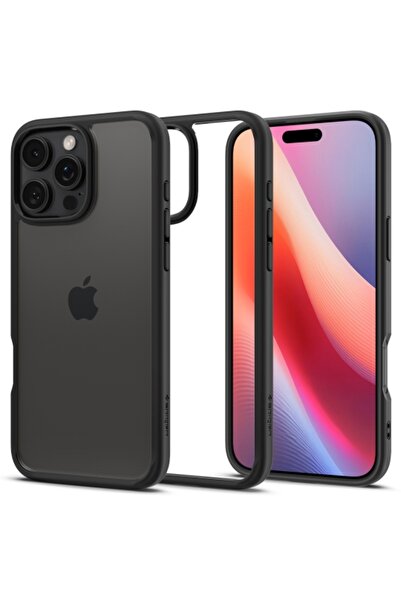 Spigen Ultra Hybrid, ματ μαύρο - iPhone 6.9 " 2024