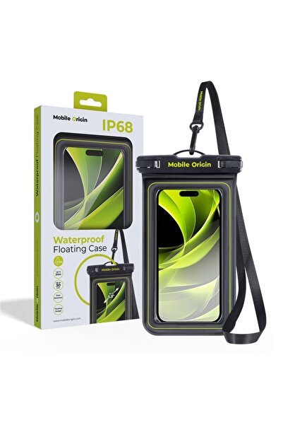 Mobile Origin Αδιάβροχη πλωτή θήκη 6,8 ", μαύρο/πράσινο