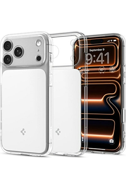 Spigen Ultra Hybrid T MagSafe, γυαλιστερό λευκό - iPhone 17 Pro