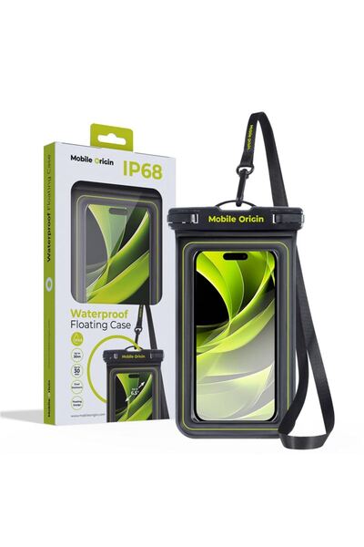 Mobile Origin Αδιάβροχη πλωτή θήκη 6,5 ", μαύρο/πράσινο