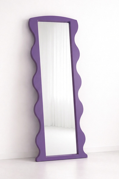 Ortakçı Design Bubble Lite – Dalgalı Boy Aynası | Modern Dekoratif MDF Ayna 1...