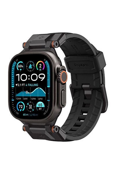 Spigen DuraPro Armor, μαύρη έκδοση - Apple Watch 49mm/46mm/45mm/44mm