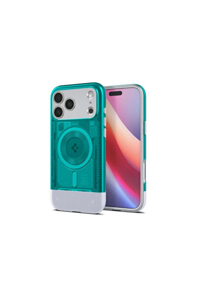 Spigen Κλασικό C1 MagSafe, μπλε Bondi - iPhone 17 Pro Max