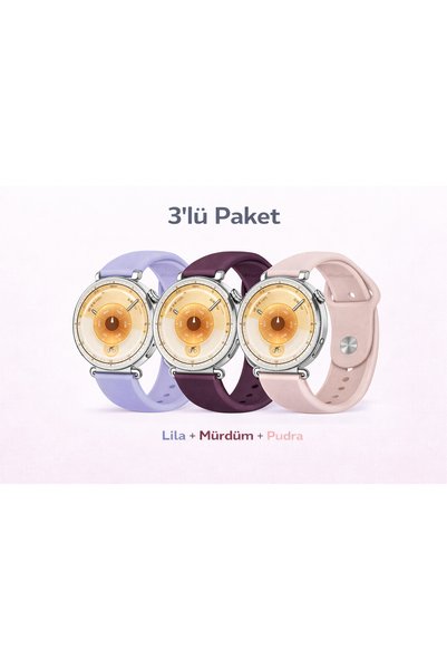 MMP SHOP Huawei Watch Gt4 / Gt5 / Gt6 / GT7 41MM / Gt5 Pro 42MM Uyumlu 3'Lü Y...