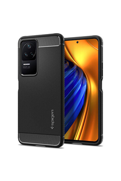 Spigen Ανθεκτική Θήκη, ματ μαύρο - Xiaomi POCO F4/Redmi K40S