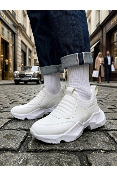 BOA BA0402 Ανδρικά αθλητικά μισά μποτάκια χωρίς κορδόνια, άνετα, με ψηλή σόλα...