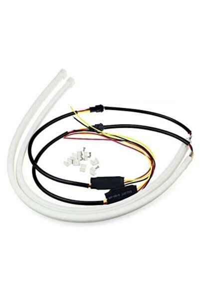 Xenon Bright Φώτα ημέρας με δυναμική/διαδοχική φλας, τύπου εύκαμπτου σωλήνα ν...