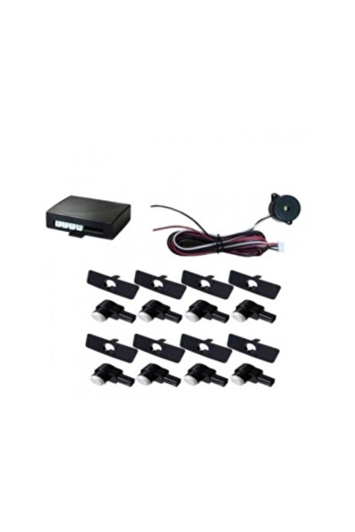 Xenon Bright Front and rear parking sensors with 8 sensors and audible warnin...