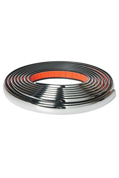 CARPLUS CLEANİNG Εσωτερική και εξωτερική χρωμιωμένη διακοσμητική λωρίδα, 5μ x...