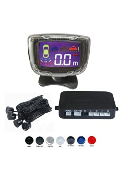 Xenon Bright Αισθητήρες στάθμευσης με μπλε οθόνη LCD στο ταμπλό