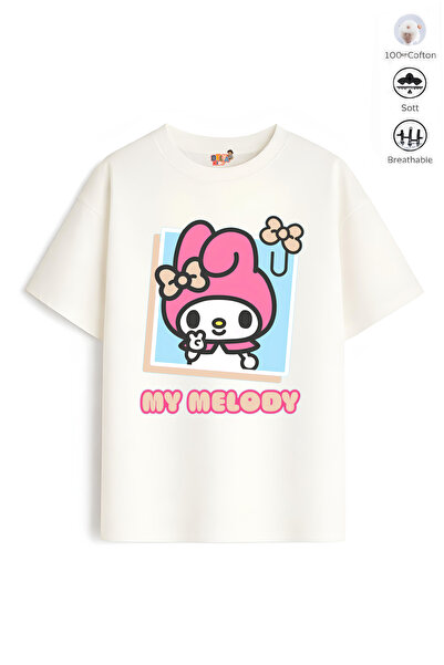 Belya Kids Wear Tricou oversize pentru fete Full Mold Mld Design 41