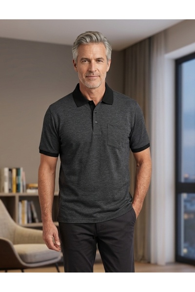 ADVANTE ΝΕΑ ΣΕΖΟΝ ΑΝΔΡΙΚΟ ΚΛΑΣΙΚΟ ΜΠΛΟΥΖΑΚΙ ΠΟΛΟ ΜΕ ΓΙΑΚΑ ΣΕ ΜΕΓΕΘΟΣ C Με τσέπες