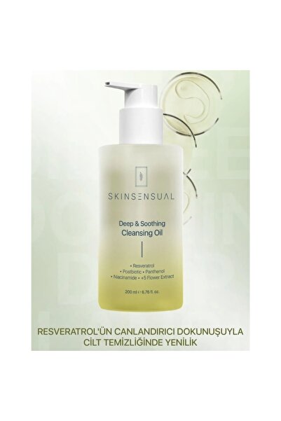 Skin Sensual Deep Soothing Cilt Temizleme Yağı 200ml