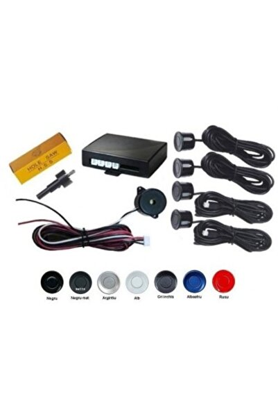 Xenon Bright Αισθητήρες στάθμευσης με ηχητική ειδοποίηση, Μαύροι