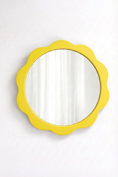 Ortakçı Design Core - Modern Dalgalı Çerçeve Ayna | Dekoratif MDF Ayna