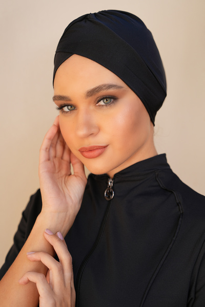 SEBOTEKS Ελαστικό υφασμάτινο μαγιό κολύμβησης στη θάλασσα με κάλυψη κεφαλής S...